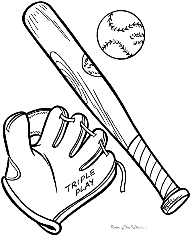 baseball coloring pages 33 / Baseball / Kids printables coloring pages