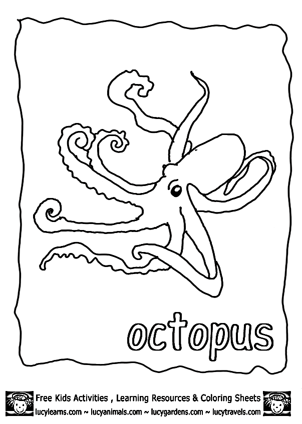 Coloring Pages Sea Life - Free Printable Coloring Pages | Free