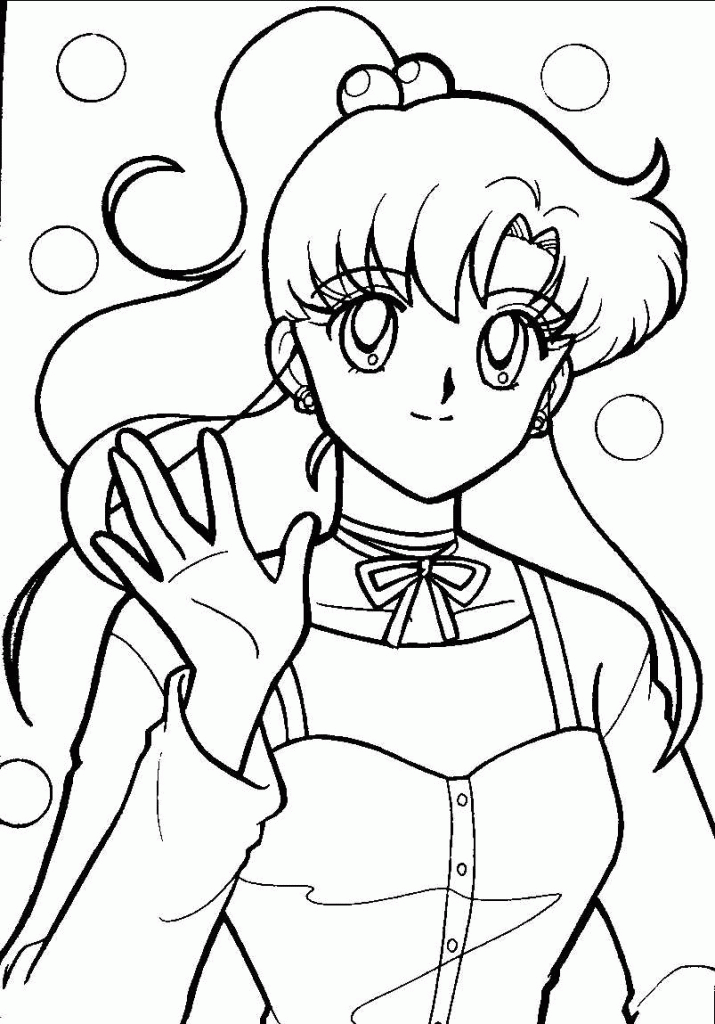 Printable Sailor Moon Coloring Pages - deColoring