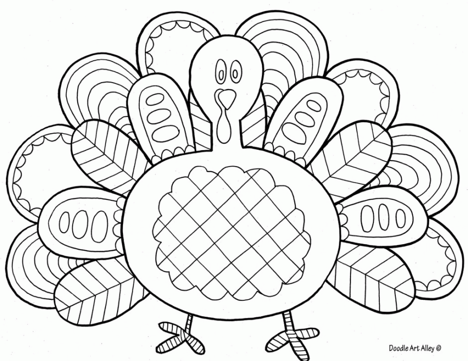 Thanksgiving Turkey Coloring Pages Free Coloring Pages For Kids