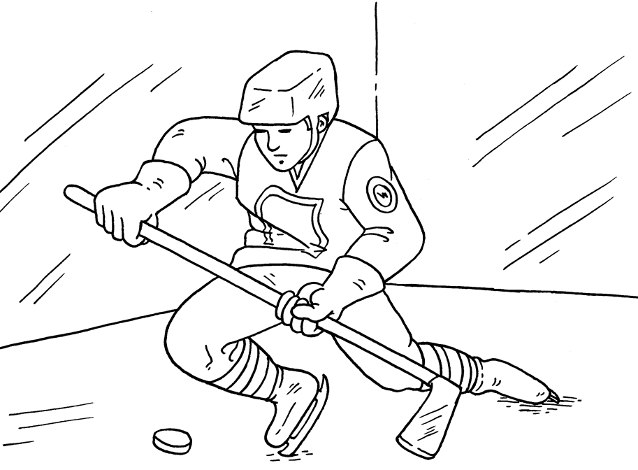 Hockey coloring pages 11 / Hockey / Kids printables coloring pages