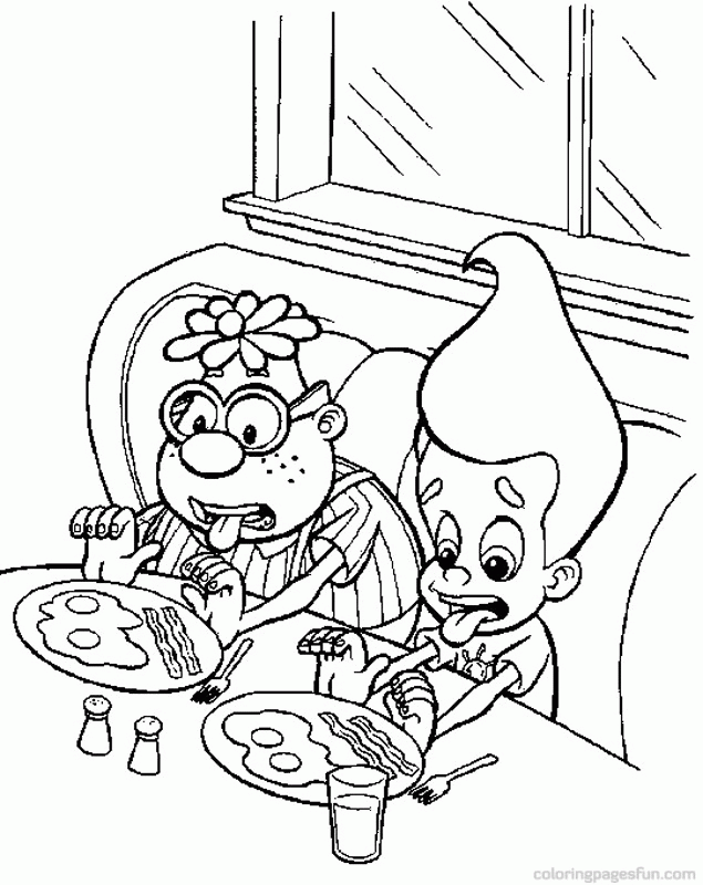 Jimmy Neutron Coloring Pages 13 | Free Printable Coloring Pages