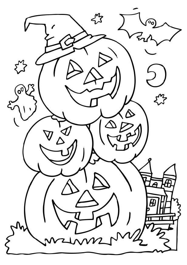 Halloween Color Pages | Free coloring pages