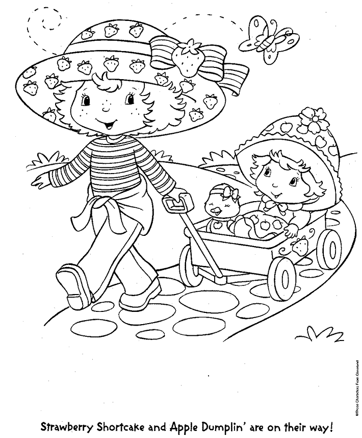 Disclaimer Earnings Strawberry Shortcake Coloring Pages Strawberry