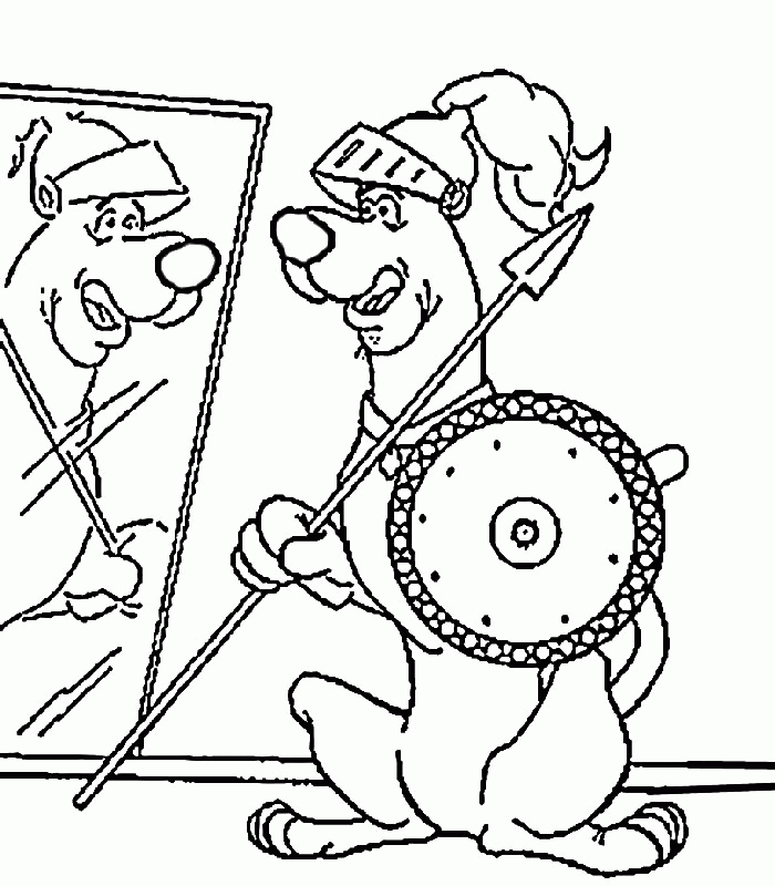 Coloring Page - Scooby doo coloring pages 29