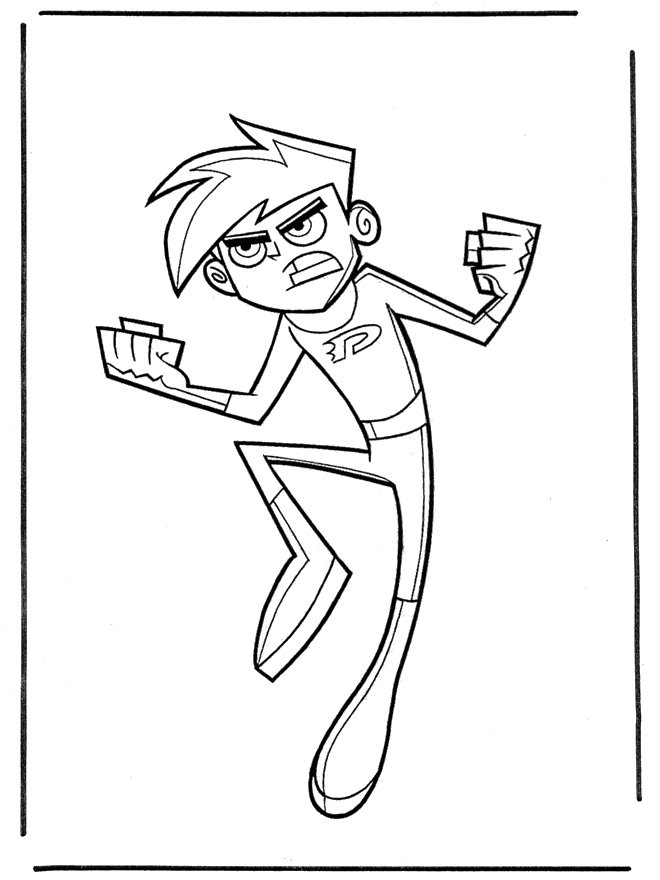 Danny Phantom Coloring Pages | Coloring Pages