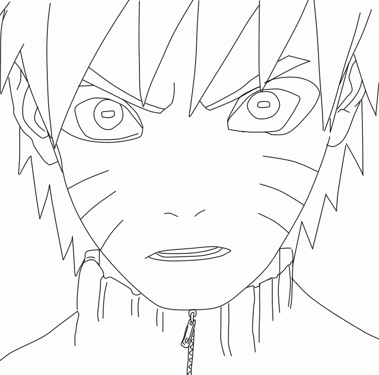 Naruto Sage Mode Coloring Pages | Coloring Pages For Kids