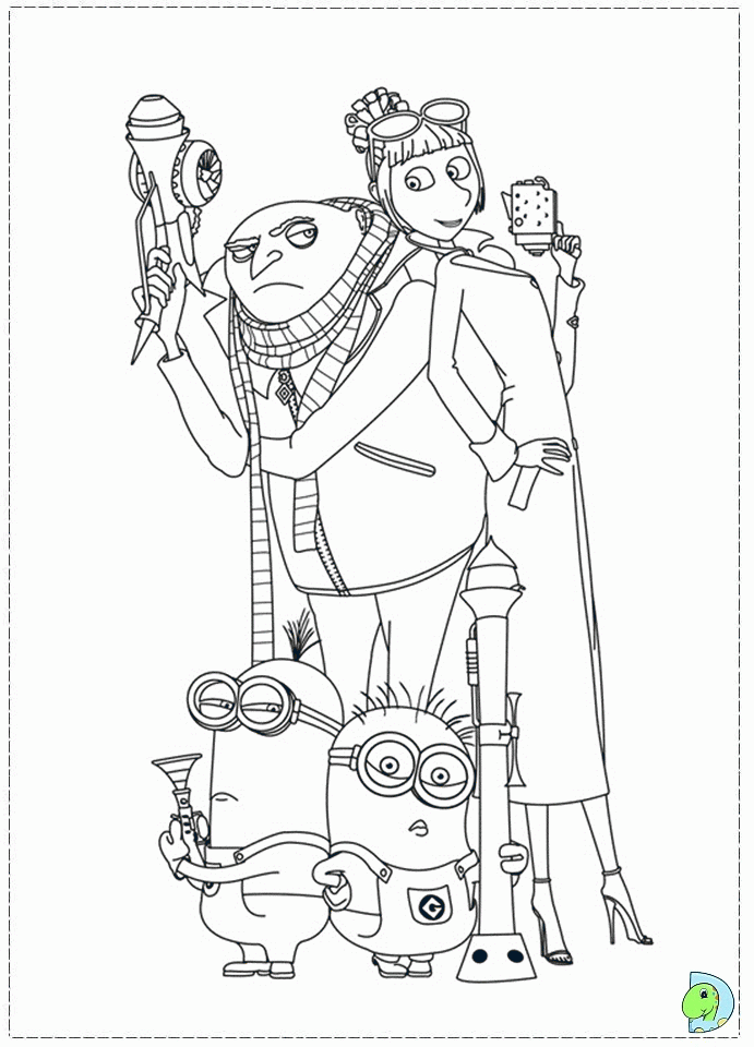 Gru | coloring pages