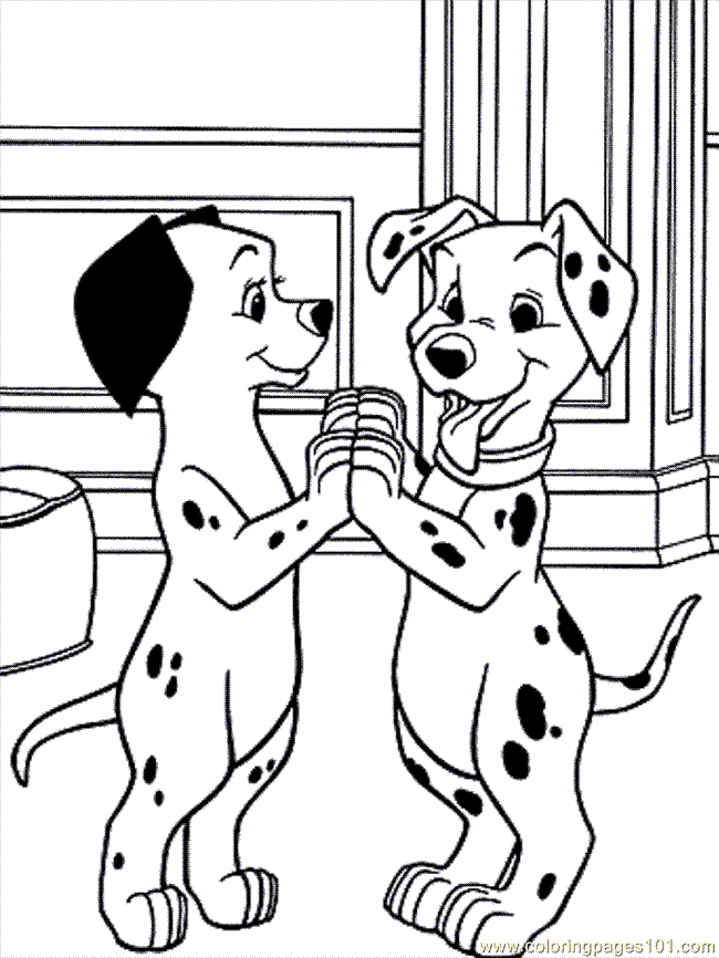 Coloring Pages 101 Dalmatians4 (Cartoons > 101 Dalmations) - free