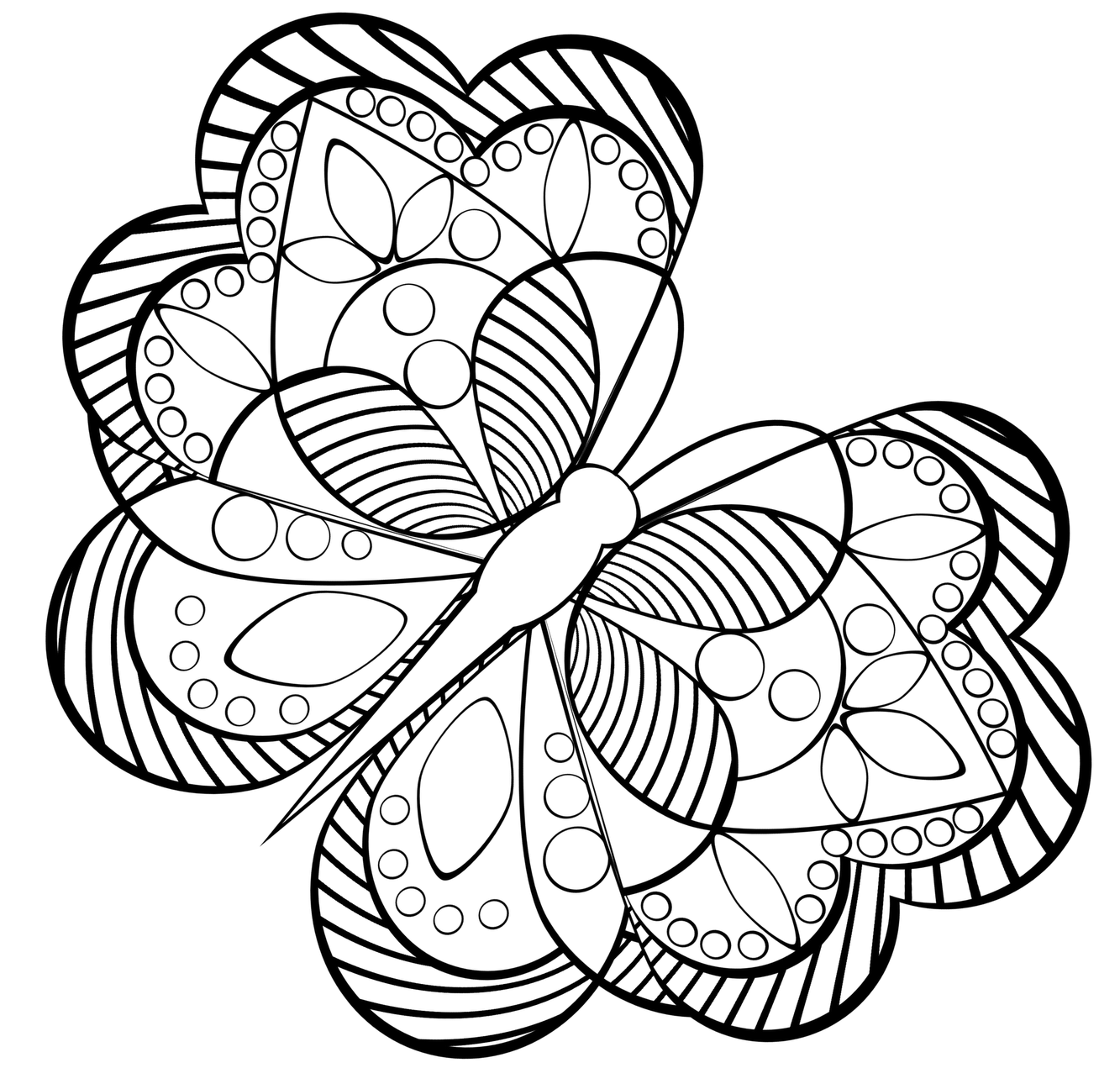 Printable S For Adults - Coloring Pages for Kids and for Adults