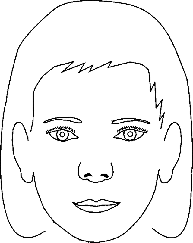 Blank Faces Coloring Pages — Crafthubs