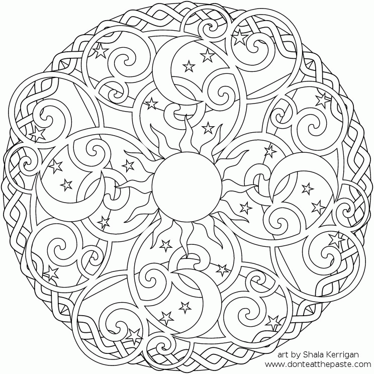 Hard Coloring Pages - Koloringpages