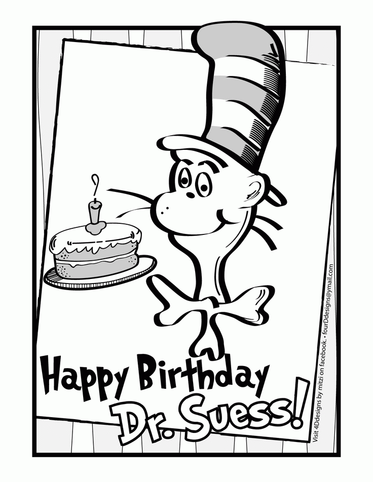 Dr Seuss Coloring Pages - Max Coloring
