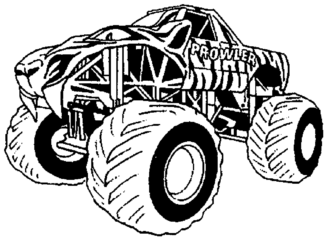 Coloring Sheet Monster Truck Pages Images Fire Peterbilt Semi Chevy To  Print Pictures Old – Approachingtheelephant