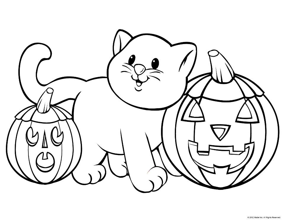Halloween Coloring Sheets For Kids Free – Halloween Arts