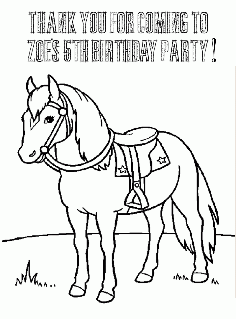 12 Pics of Cowgirl Birthday Party Coloring Pages - Cowgirl and ...