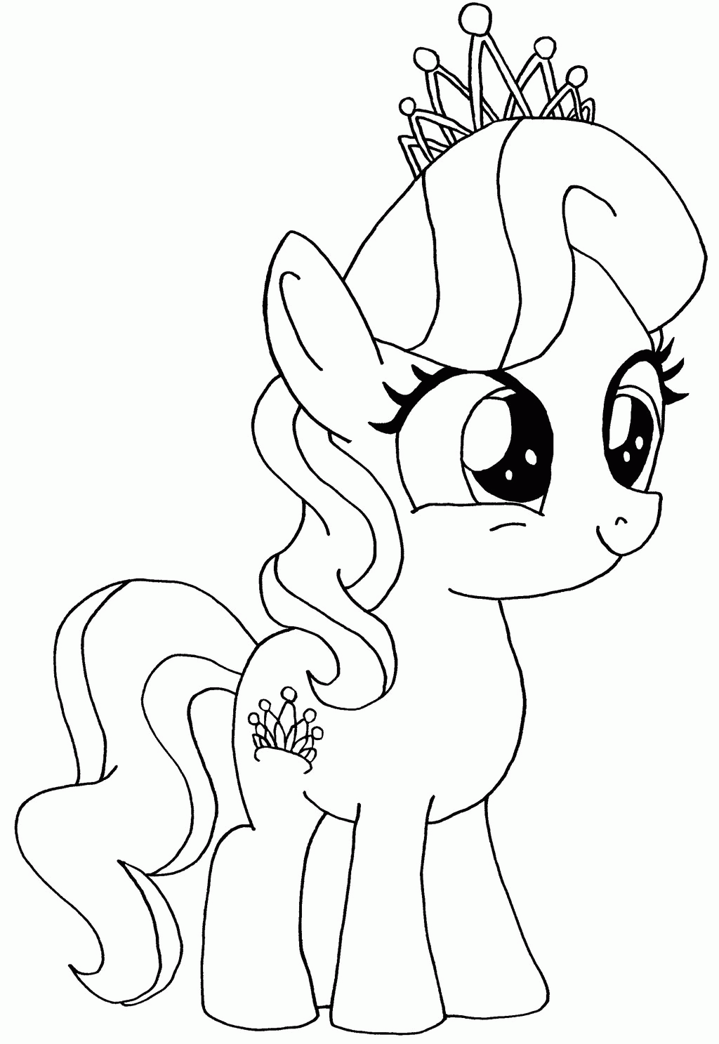 Pony Coloring Sheets Free Coloring Pages Viewcoloring Biscuit The ...