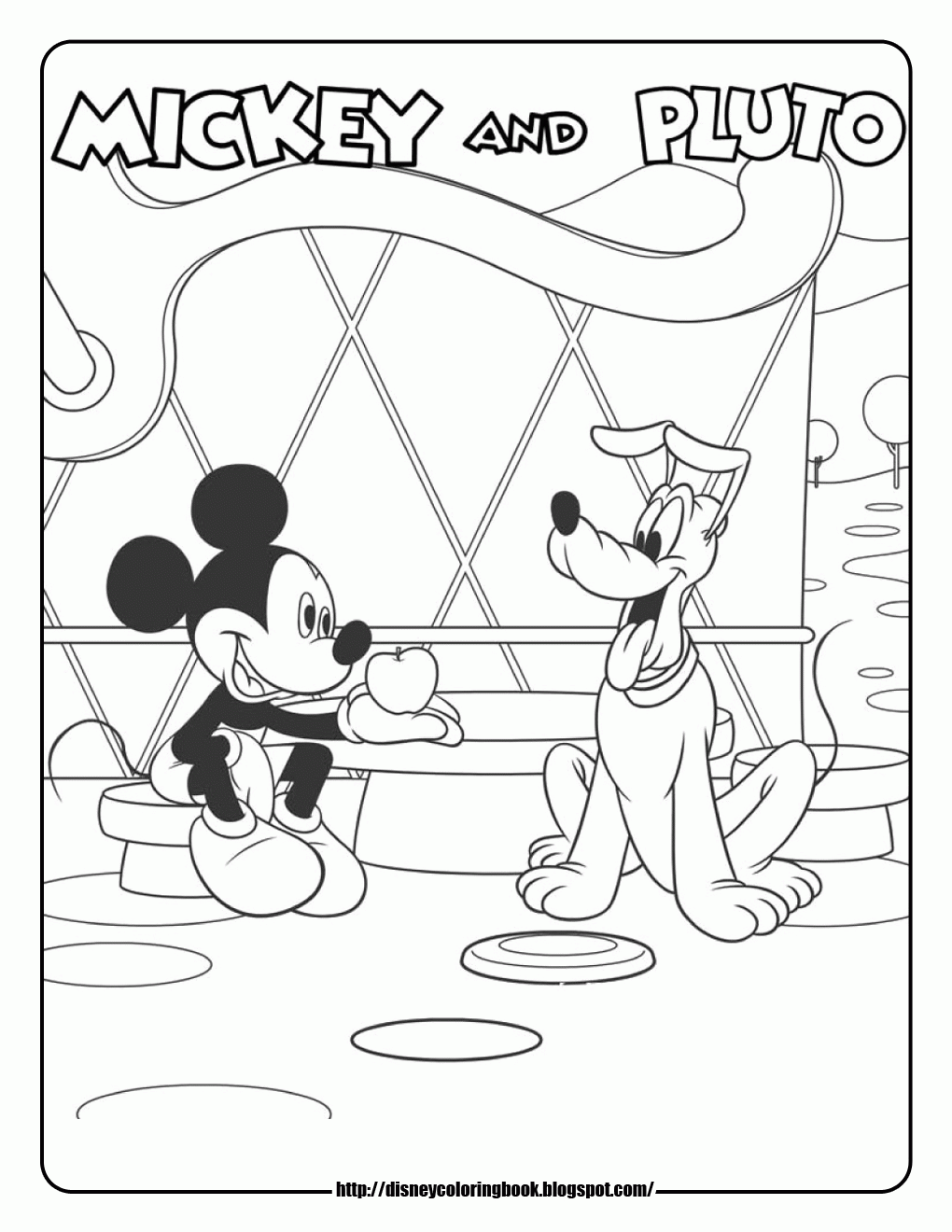 Mickey Mouse Clubhouse Pictures To Colour - High Quality Coloring ...