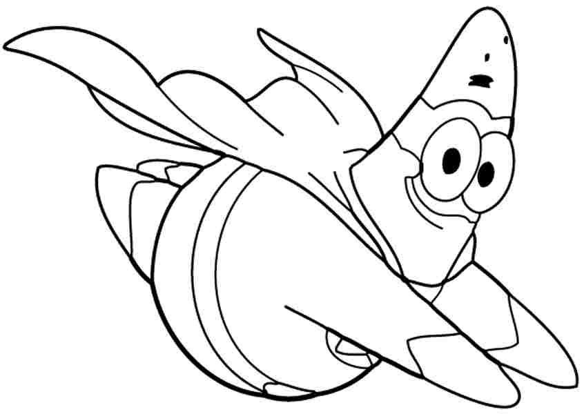 Spongebob Coloring Pages Free To Print - Coloring Page