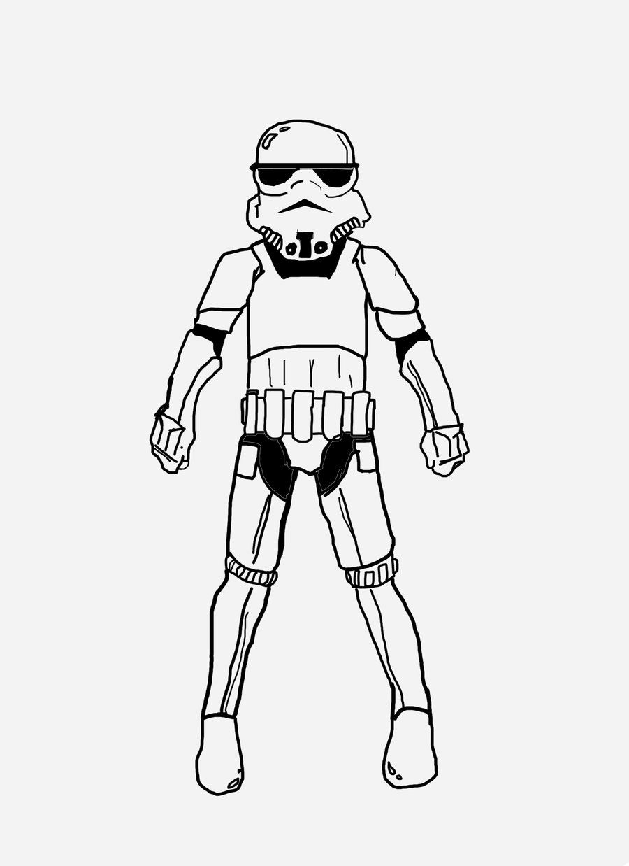 Stormtrooper Coloring Pages (25904)