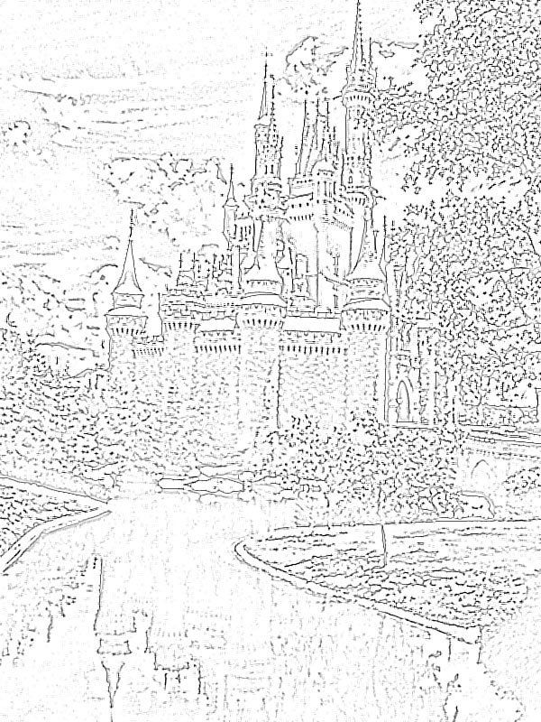 Coloring Pages Of Disney World - High Quality Coloring Pages