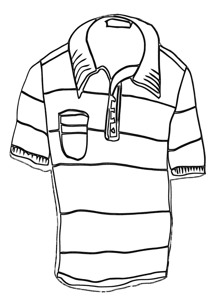 T-shirt coloring pages | Coloring pages to download and print