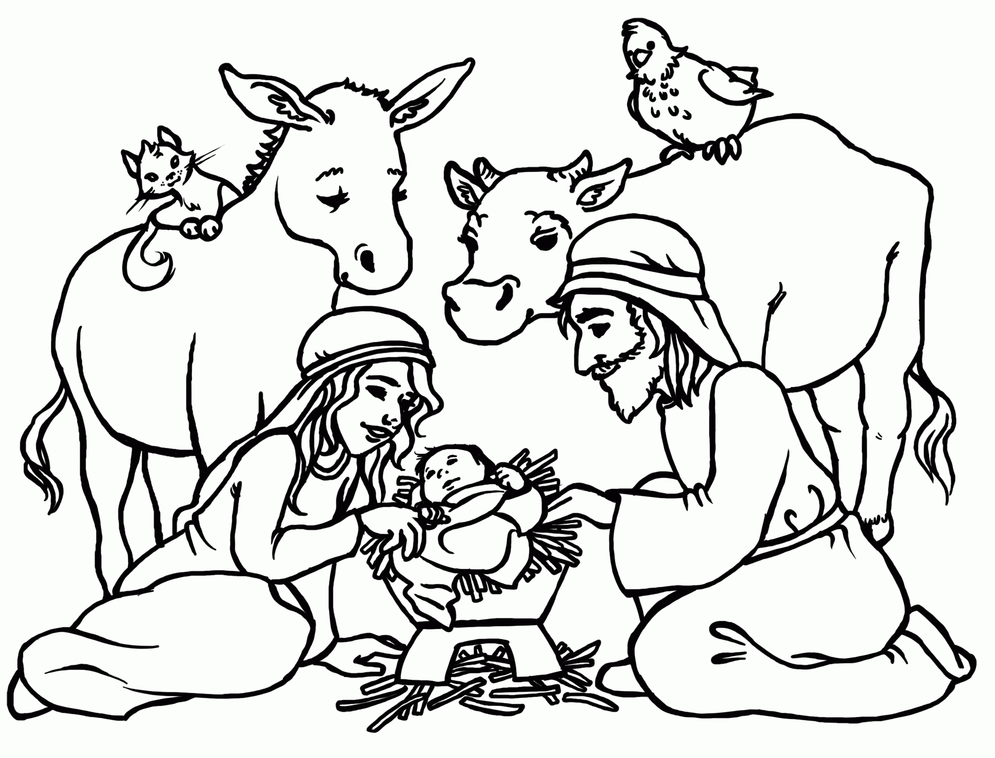 Coloring Pages Birth - Coloring Pages For All Ages