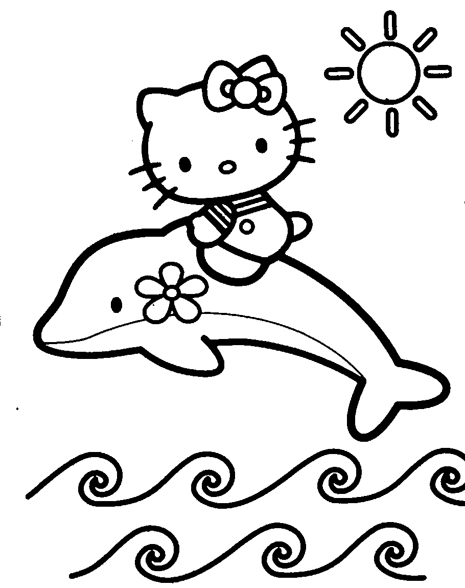 Free Hello Kitty Coloring Pages Image 26 - VoteForVerde.com