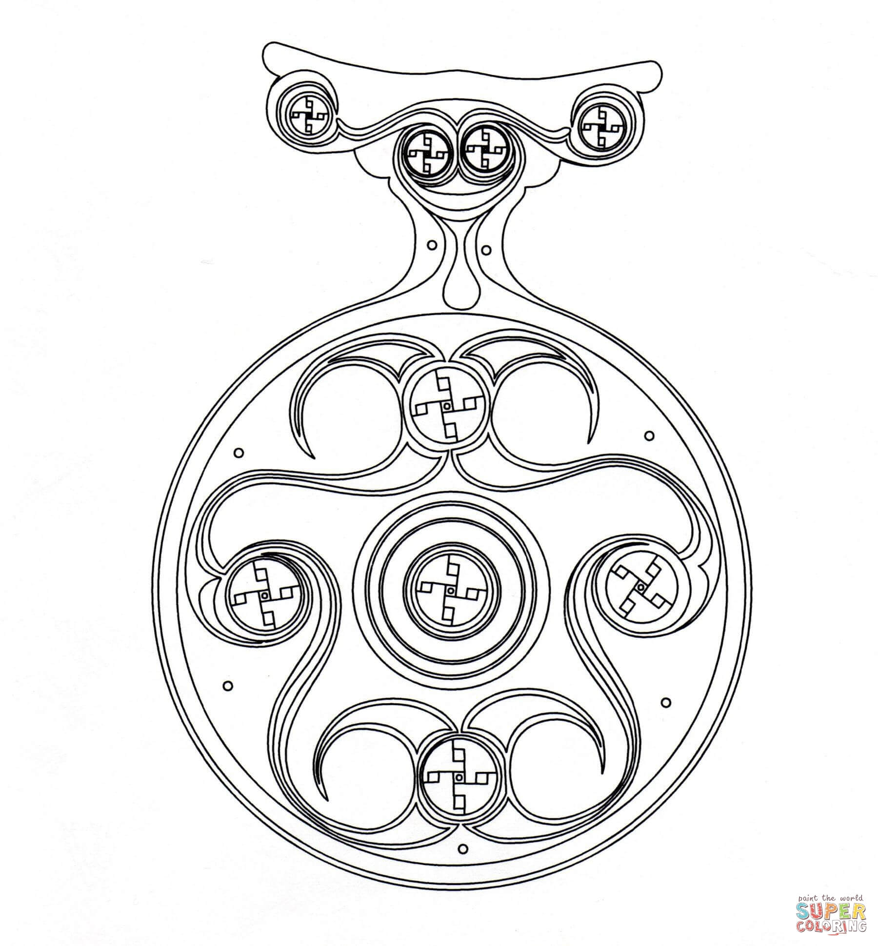 Celtic art coloring pages | Free Coloring Pages
