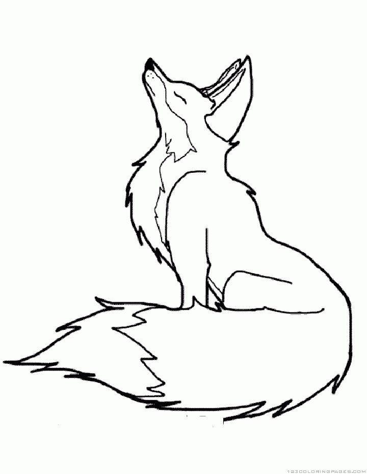 Free Fox Coloring Page, Download Free Clip Art, Free Clip Art on ...