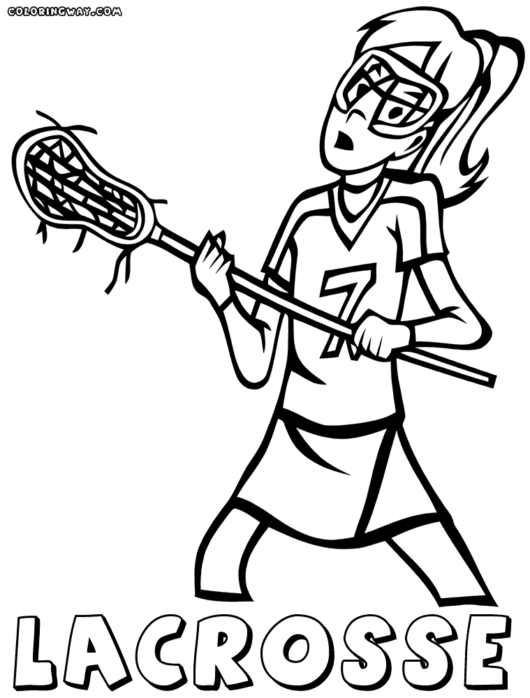 Lacrosse coloring pages | Coloring pages to download and print