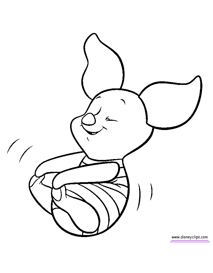 Baby Pooh Coloring Pages page 2 - Disney Winnie the Pooh, Tigger