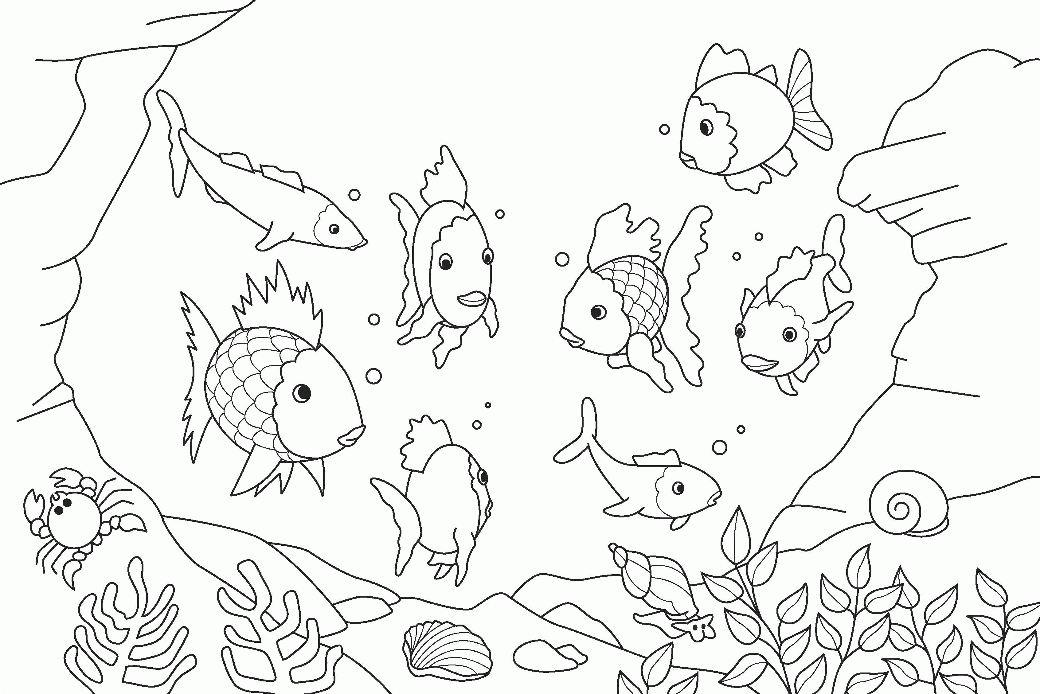 Fish Coloring Pages Fish Coloring Pages Fish Coloring Pages ...