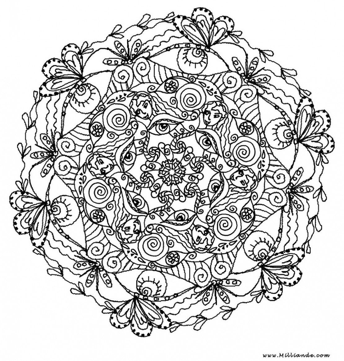 Adult coloring pages flowers to download and print for free