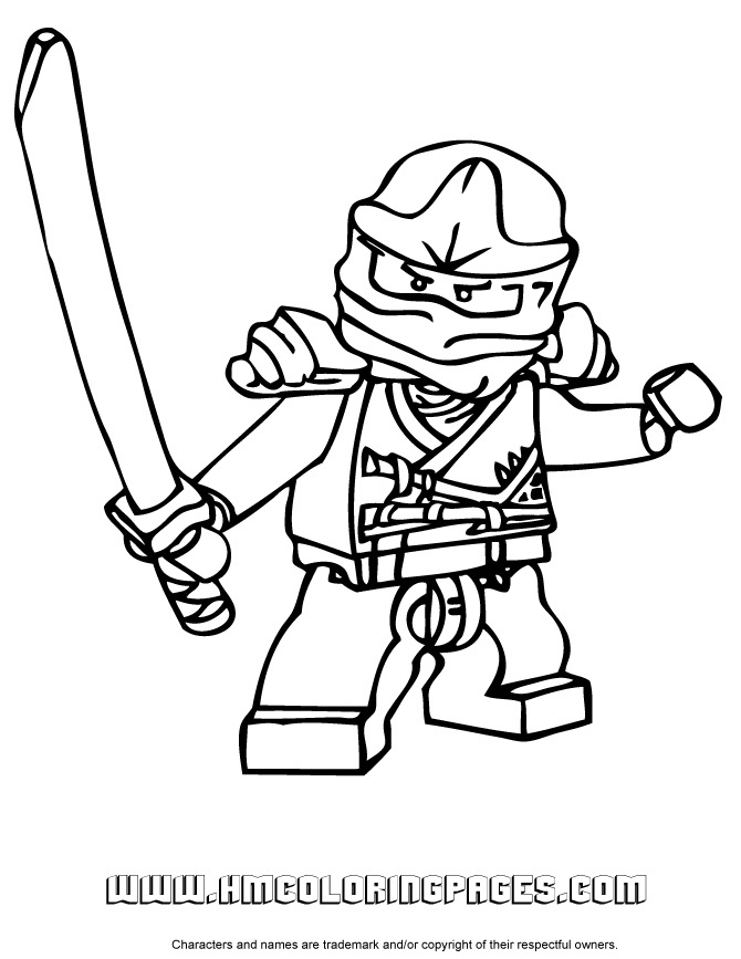 Printable Lego Ninjago - Coloring Pages for Kids and for Adults