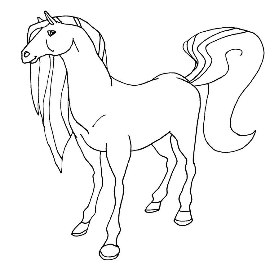 Free Printable Horseland Coloring Pages For Kids