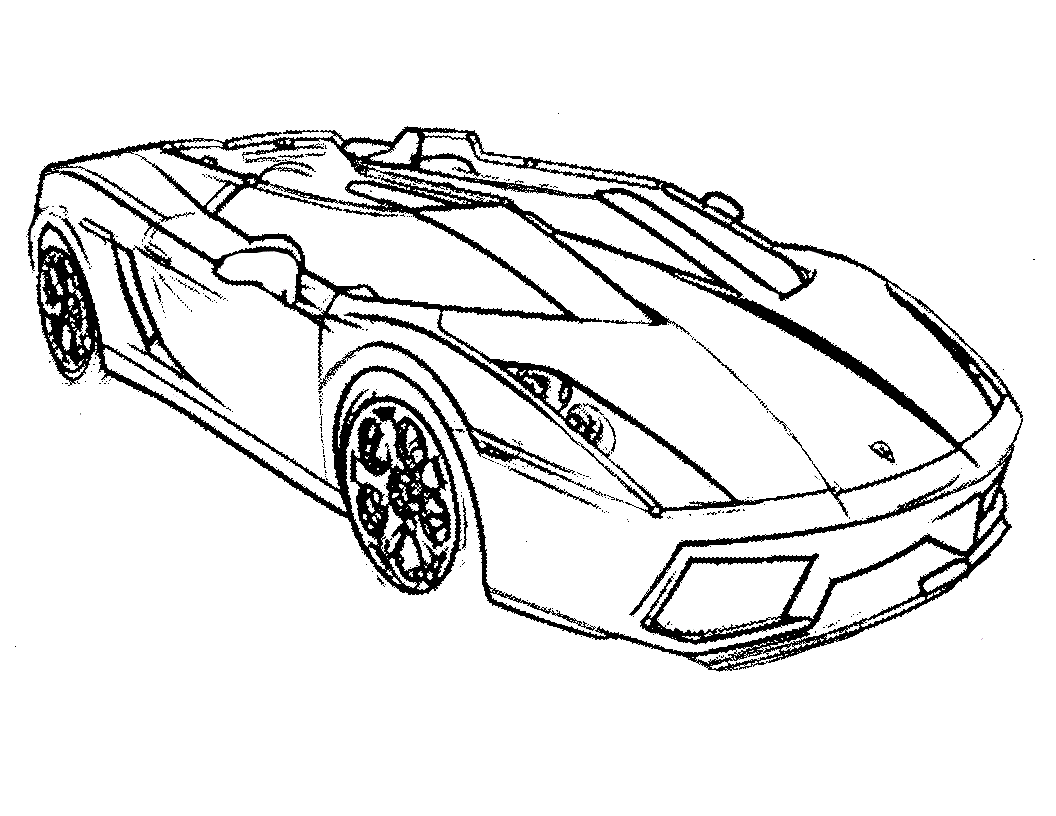Cars Coloring Pages Printable Free - Coloring Pages For All Ages