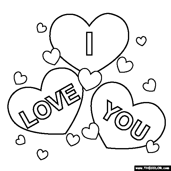 coloring page love – ABSB