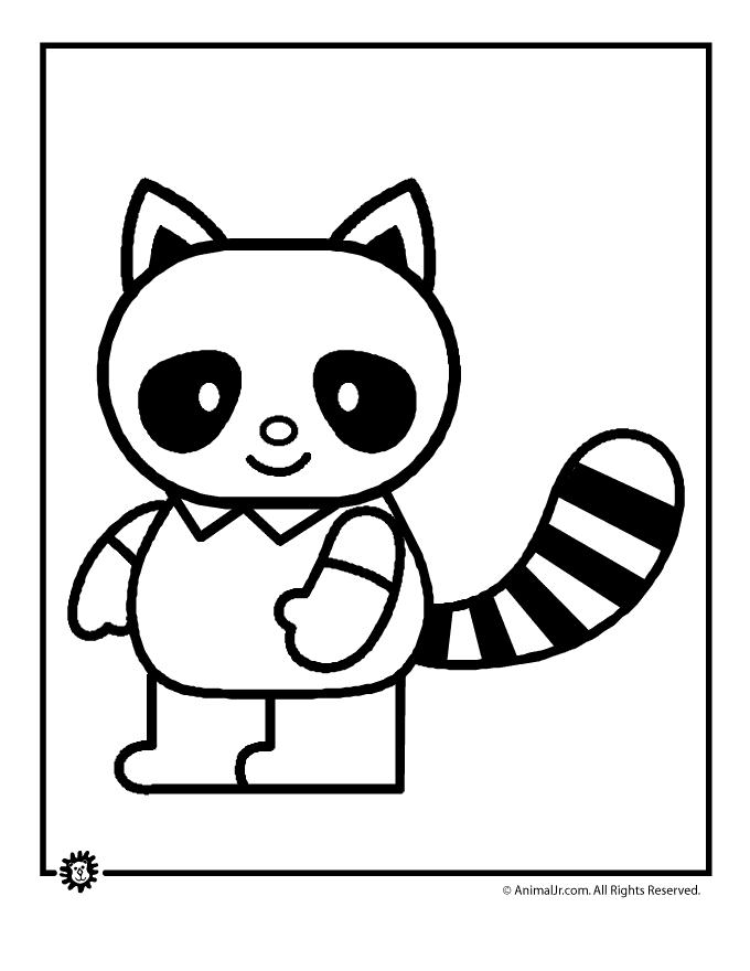 Cute Animals Coloring Pages | Animal Jr.