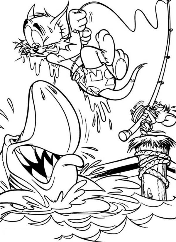 Printable Coloring Pages Of Tom And Jerry - High Quality Coloring ...