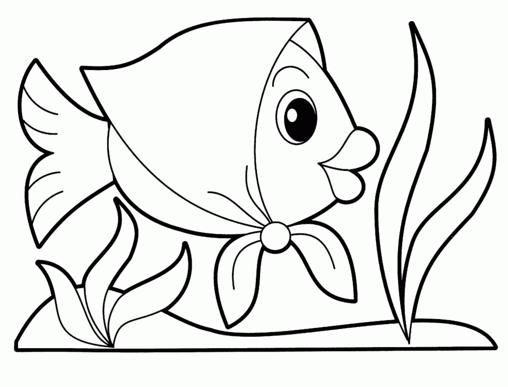 Coloring Pages For Kids Sea Animals - Coloring Pages