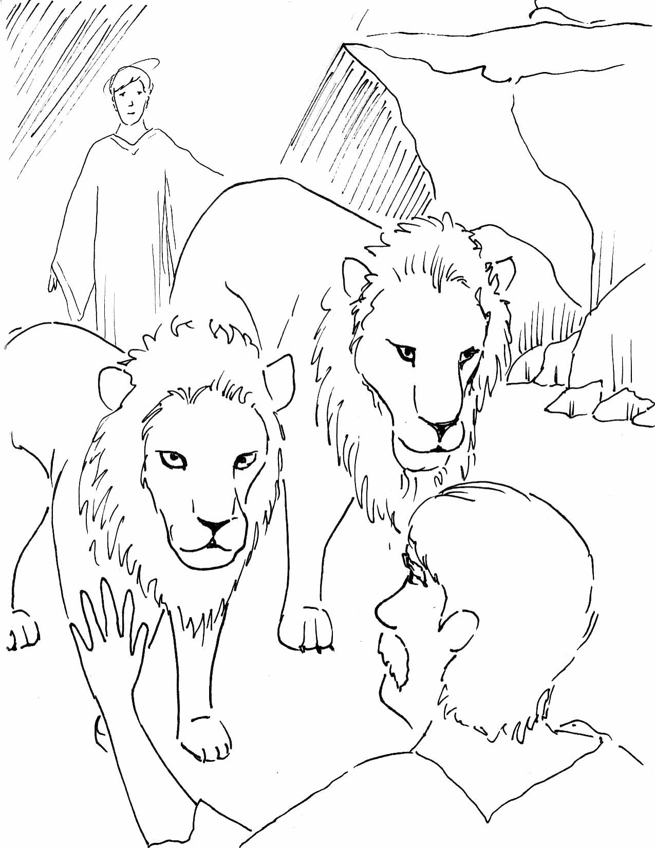 Bible Coloring Pages – Bible Stories Library