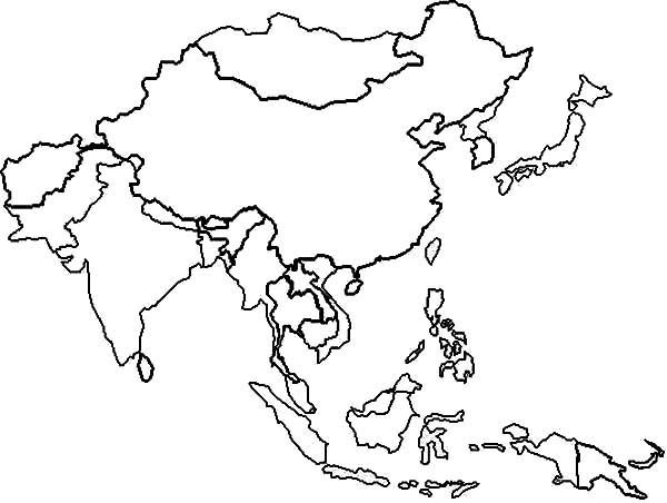Printable World Map Coloring Pages | Coloring Me