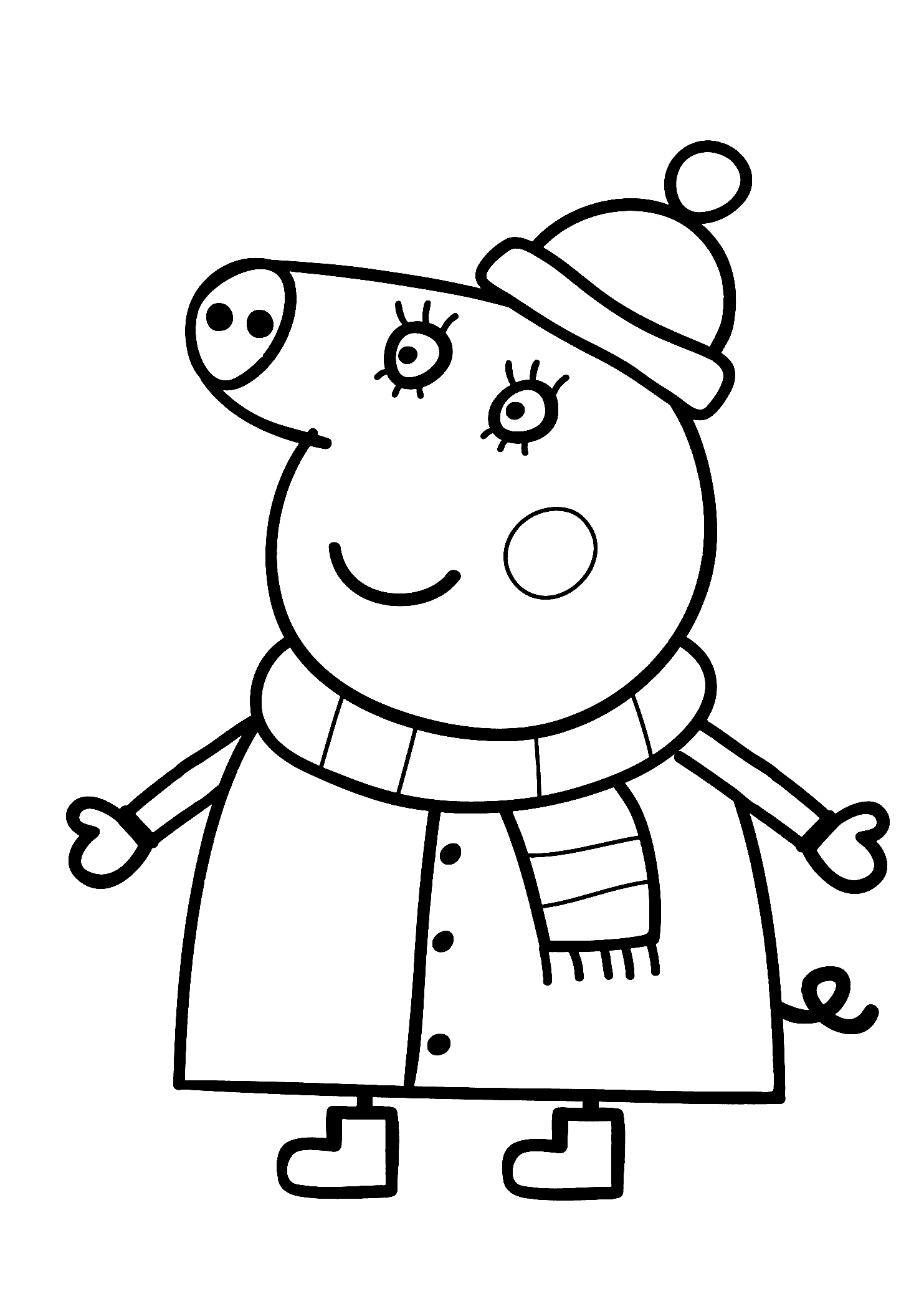 Peppa Pig Free Coloring Book - High Quality Coloring Pages