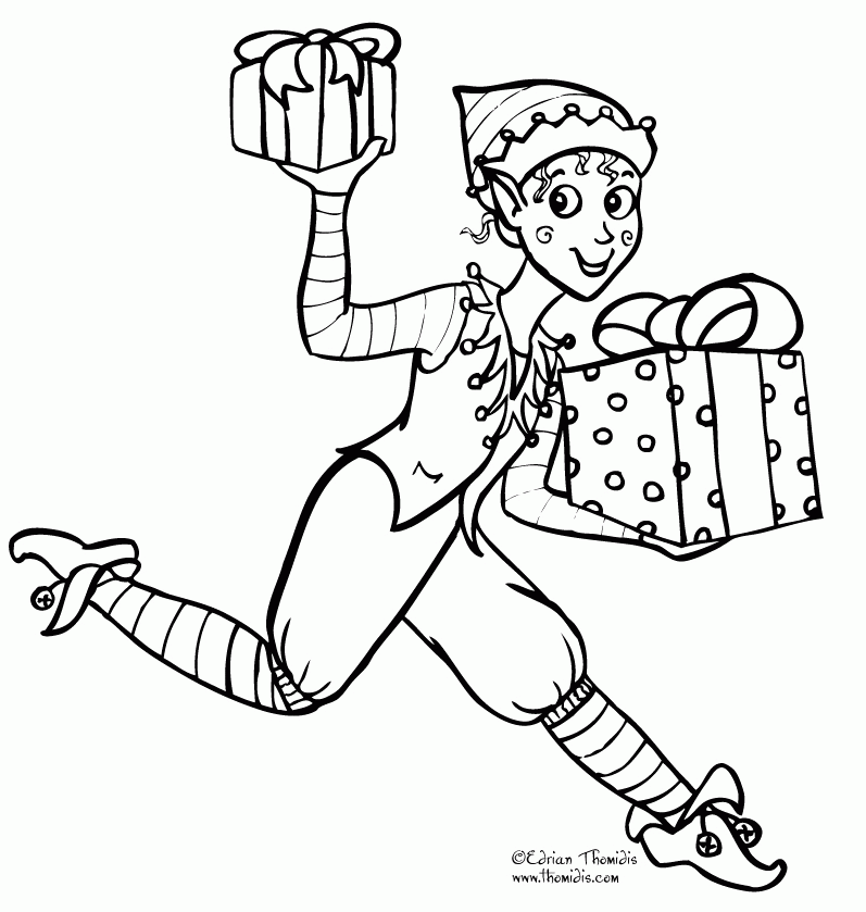 14 Pics of Elf On The Shelf Girl Coloring Pages - Elf On the Shelf ...