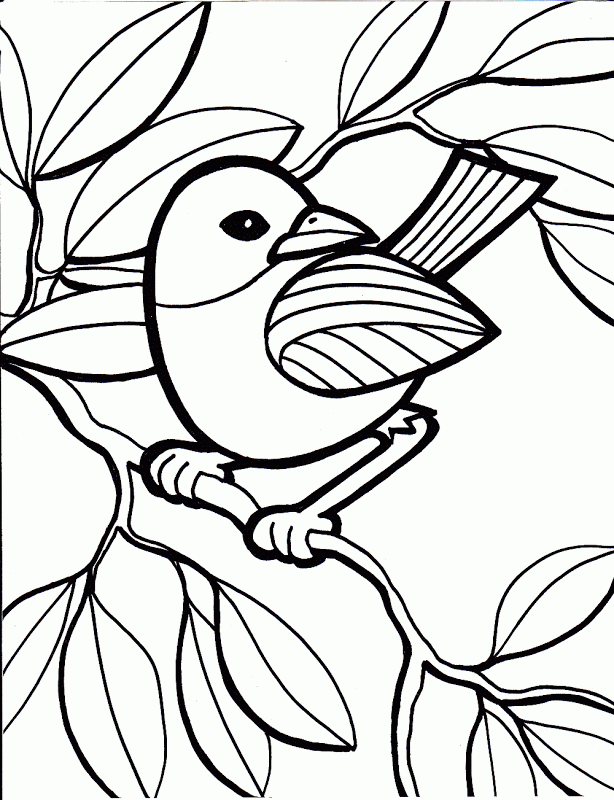 Free Printable Bird Coloring Pages | Top Coloring Pages
