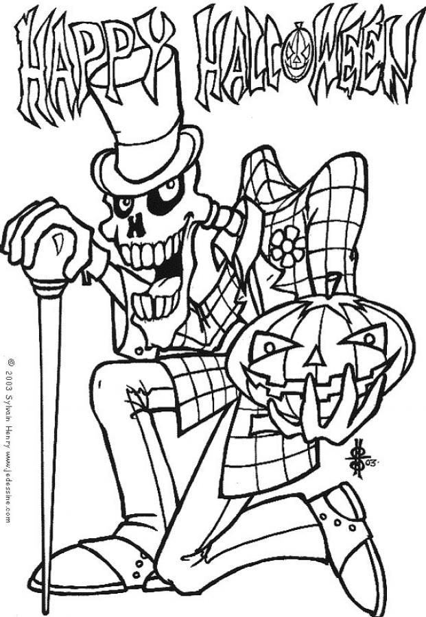 Coloring-Pages-Halloween | COLORING WS