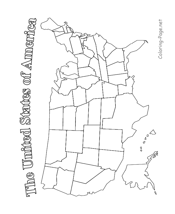 Seal Of The United States Coloring Pages - Free Printable Coloring