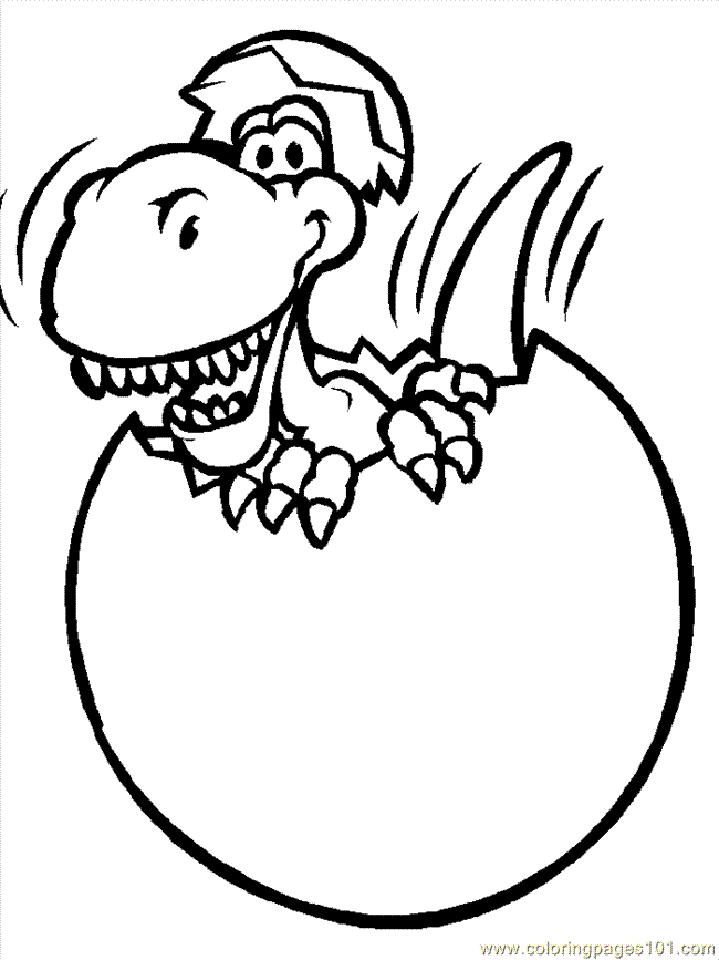 Coloring Pages Dinosaur Coloring Pages005 (Animals > Others