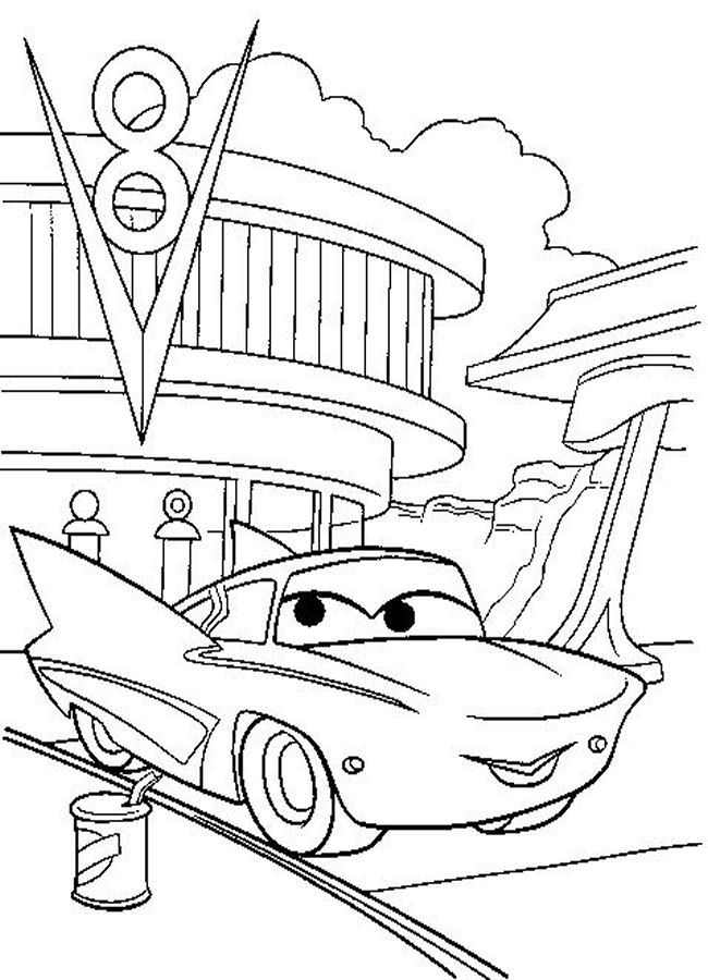 Cars Coloring Book Pages | download free printable coloring pages